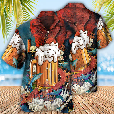 Beer Favorite Amazing Style - Hawaiian Shirt - Owls Matrix LTD