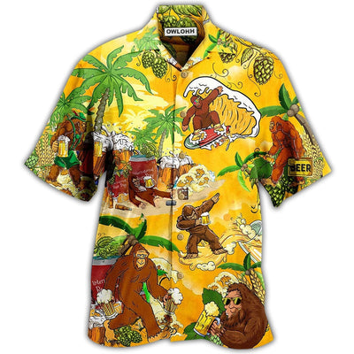 Hawaiian Shirt / Adults / S Bigfoot Summer Beer - Hawaiian Shirt - Owls Matrix LTD