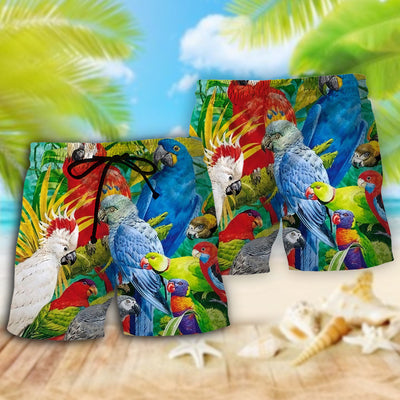 Parrot Tropical Summer Cool Style - Hawaiian Shirt - Owls Matrix LTD