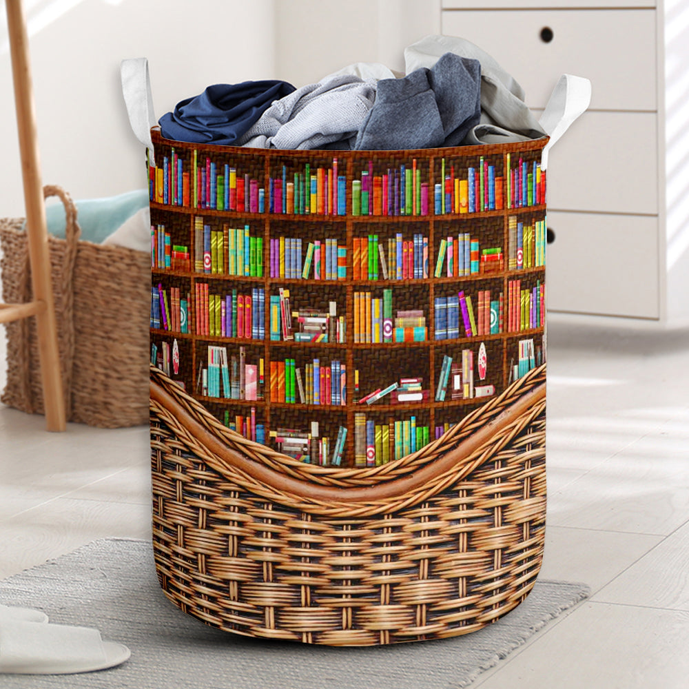 Book Rattan Teaxture Style - Laundry Basket - Owls Matrix LTD