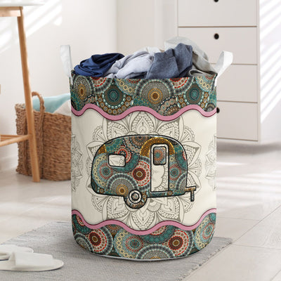 Camping Van Basic Style – Laundry Basket - Owls Matrix LTD