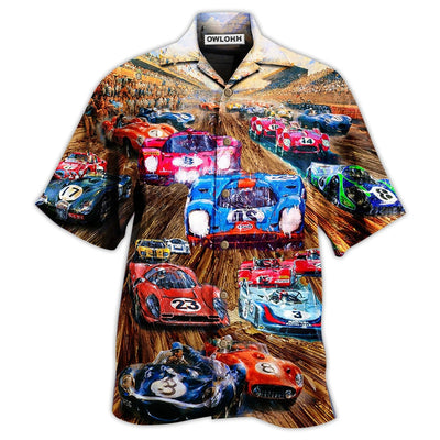 Hawaiian Shirt / Adults / S Car Racing Fast And Furious Style - Hawaiian Shirt - Owls Matrix LTD