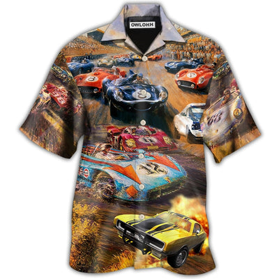 Hawaiian Shirt / Adults / S Car Racing Fast Style - Hawaiian Shirt - Owls Matrix LTD
