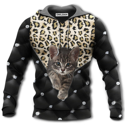 Unisex Hoodie / S Cat Lover Black Style So Amazing - Hoodie - Owls Matrix LTD