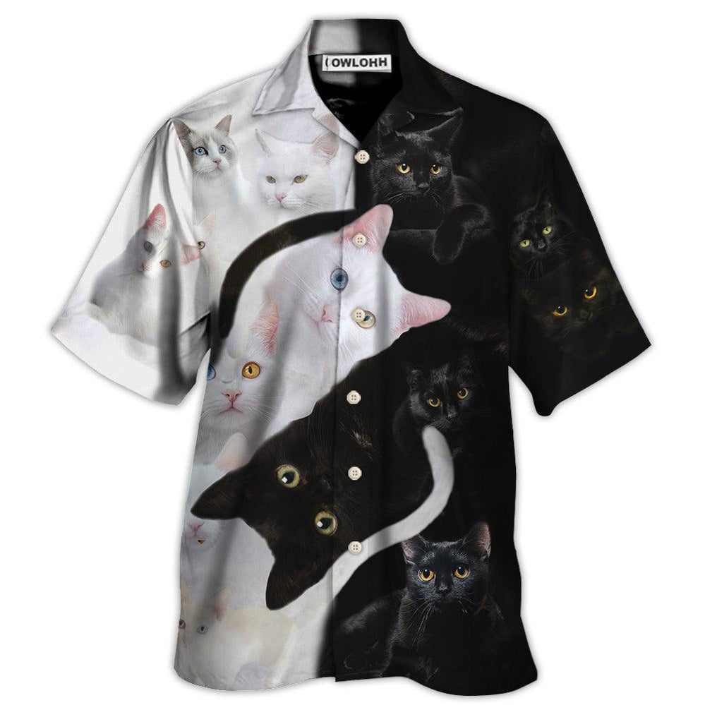 Hawaiian Shirt / Adults / S Cat Are Better Than - Hawaiian Shirt - Owls Matrix LTD