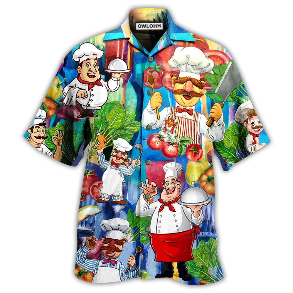 Hawaiian Shirt / Adults / S Chef Once You Put My Meat In Your Mouth You're Going To Want To Swallow - Hawaiian Shirt - Owls Matrix LTD