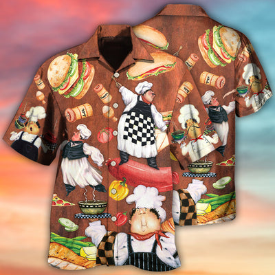 Chef Funny Cool Style - Hawaiian Shirt - Owls Matrix LTD