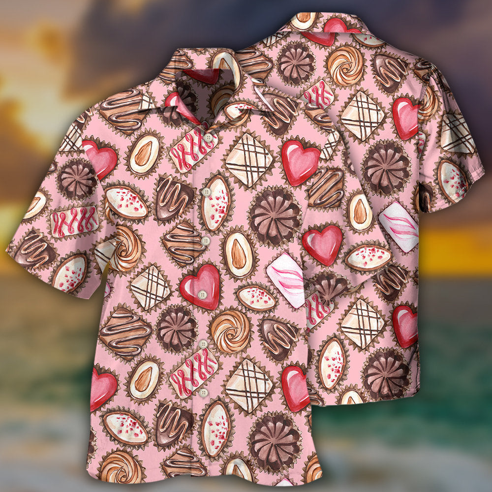 Chocolate Power By Chocolate - Hawaiian Shirt - Owls Matrix LTD