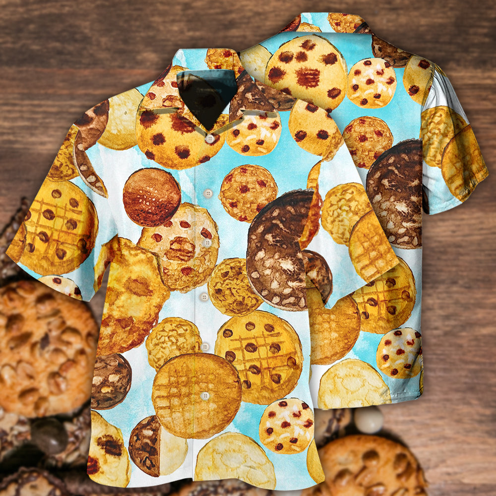 Chocolate Chip Cookie So Good - Hawaiian Shirt - Owls Matrix LTD