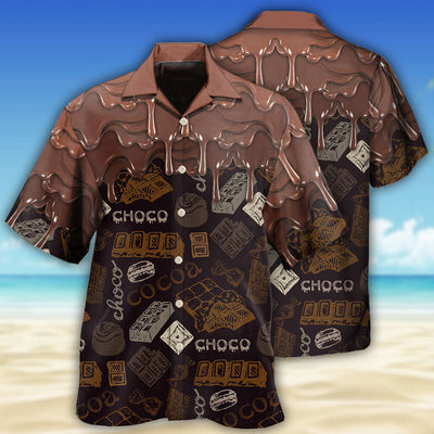 Chocolate Delicious Lover - Hawaiian Shirt - Owls Matrix LTD