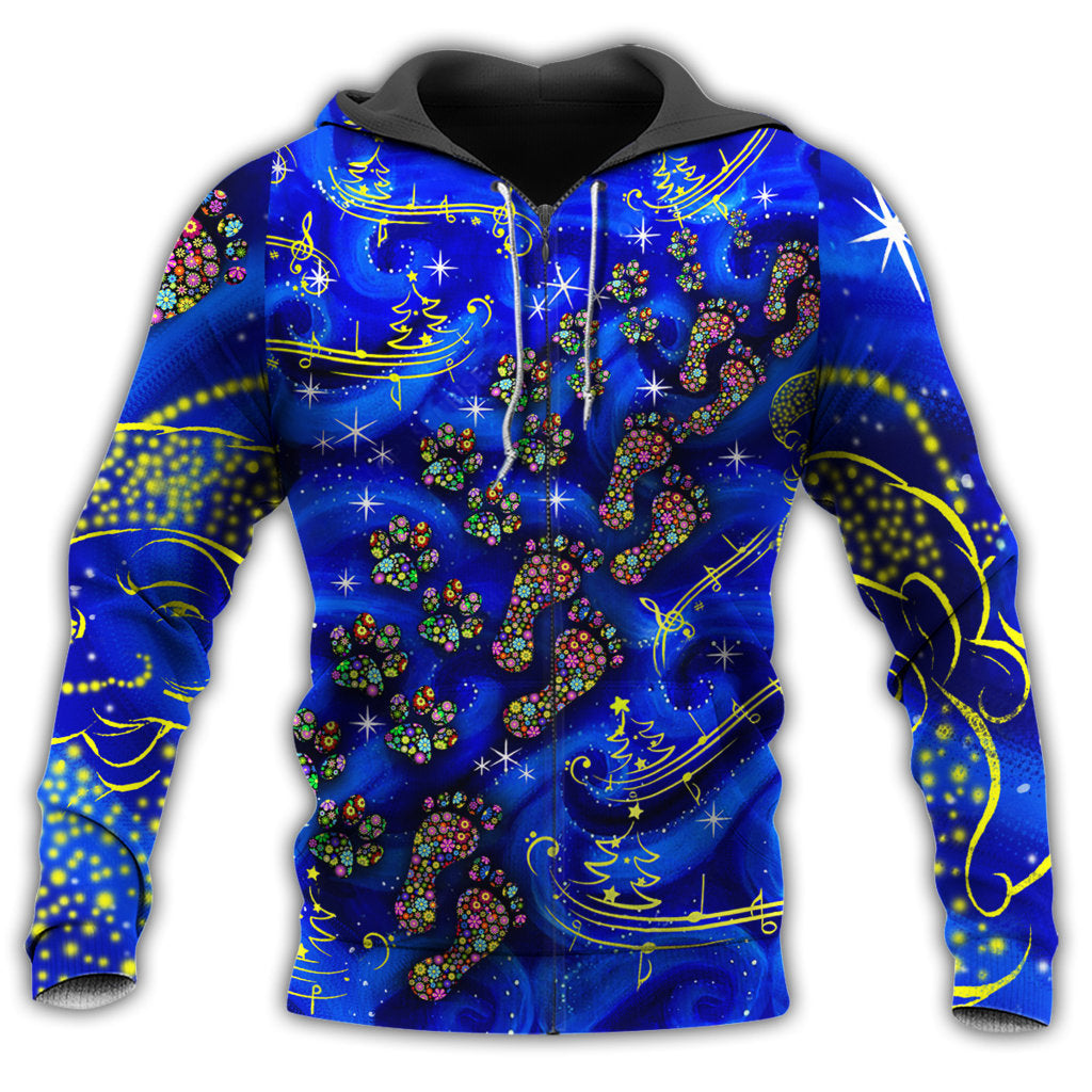 Christmas Never Walk Alone With Amazing Color - Hoodie - Owls Matrix LTD