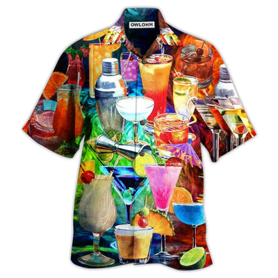 Hawaiian Shirt / Adults / S Cocktail Fruit Colorful Style - Hawaiian Shirt - Owls Matrix LTD