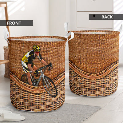 Cycling Rattan Teaxture Beautiful Style - Laundry Basket - Owls Matrix LTD