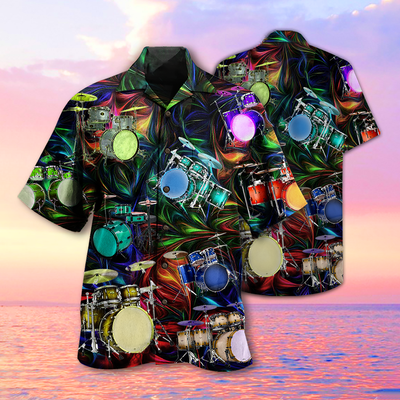 Drum Amazing Music Lover Drum - Hawaiian Shirt - Owls Matrix LTD