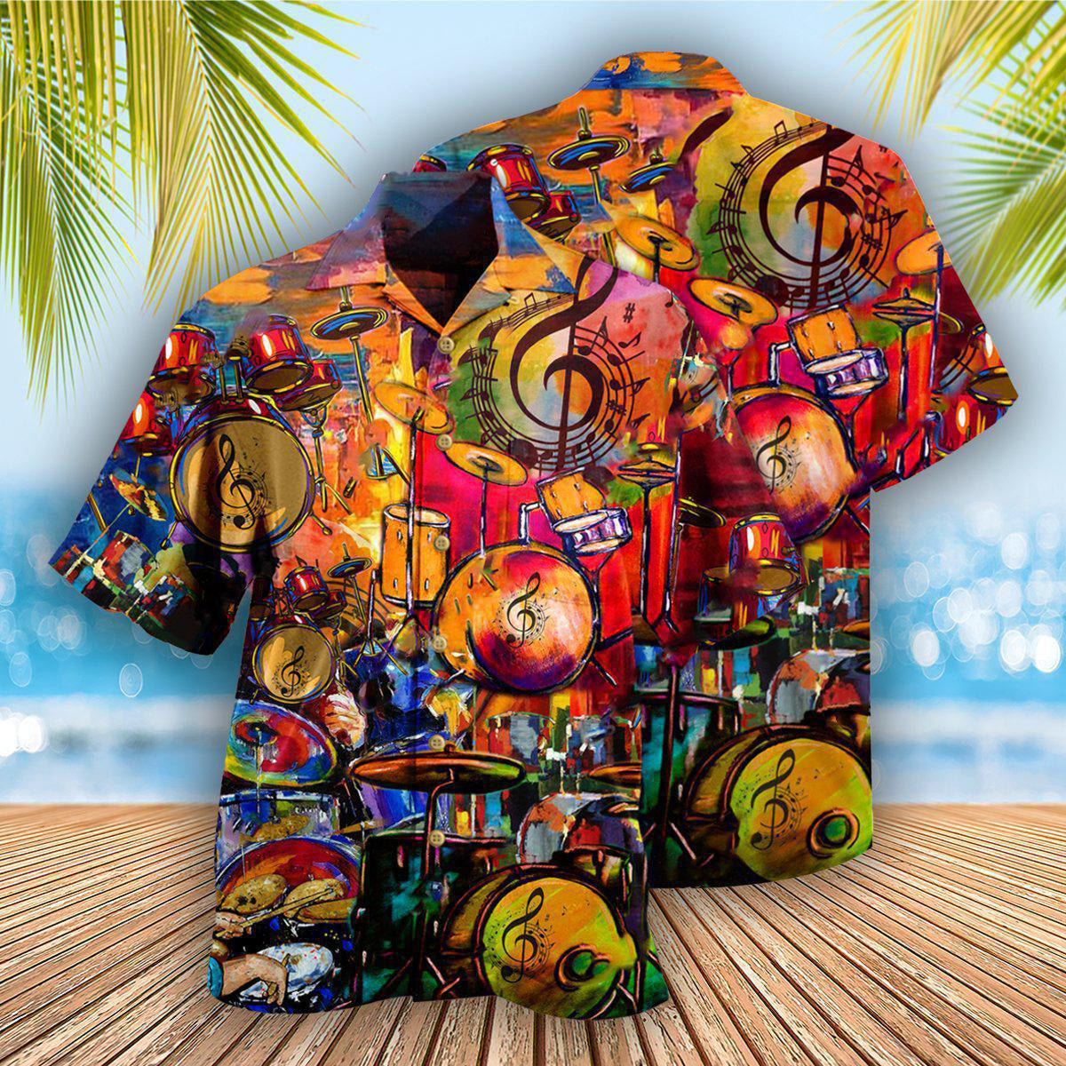 Drum Life Is Better With A Drummer - Hawaiian Shirt - Owls Matrix LTD
