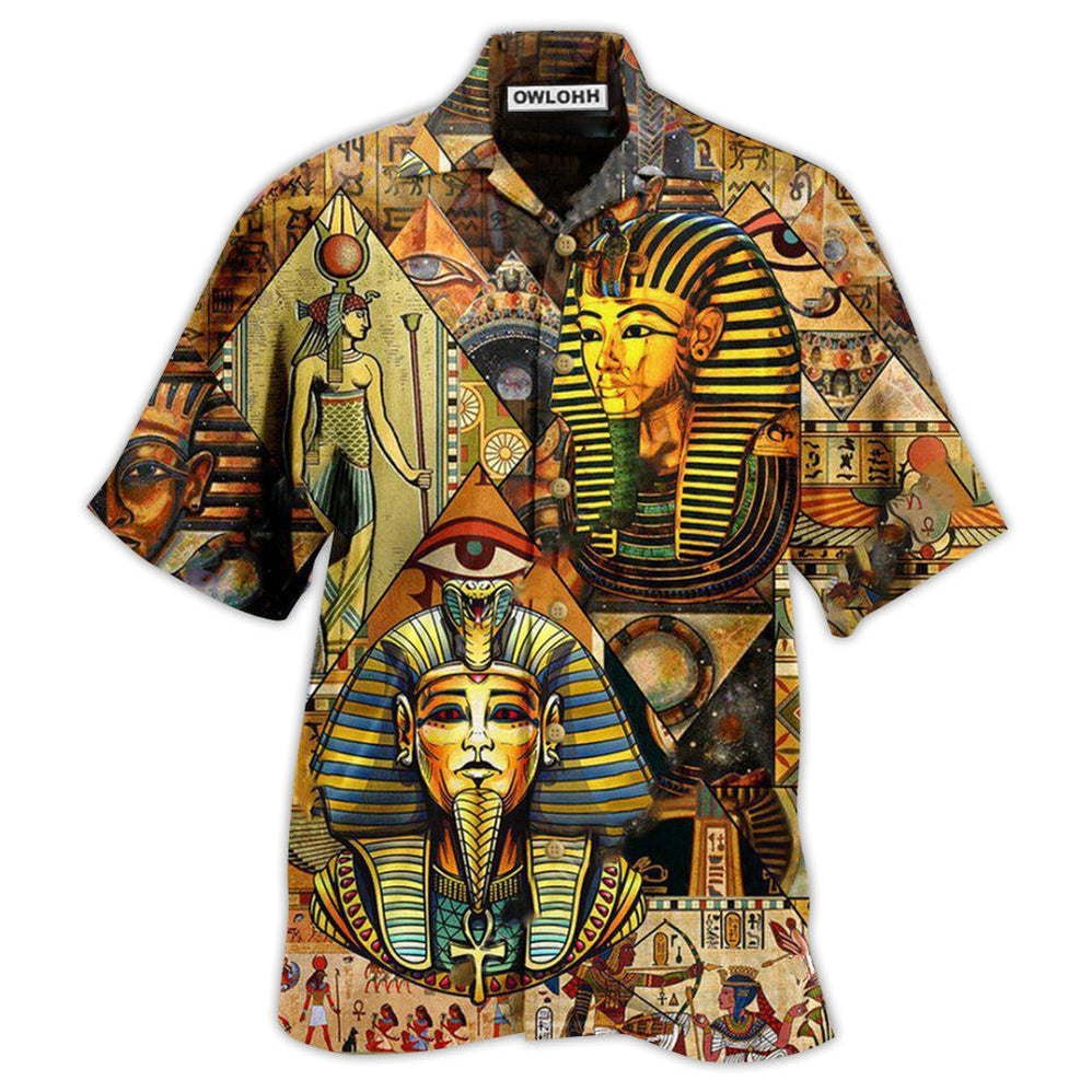 Hawaiian Shirt / Adults / S Egypt Life Of Egyptian Pyramids Cool - Hawaiian Shirt - Owls Matrix LTD