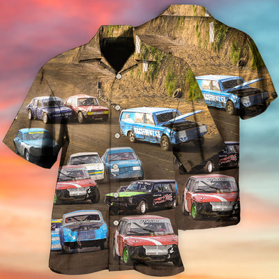 Car On The Road - Hawaiian Shirt - Owls Matrix LTD