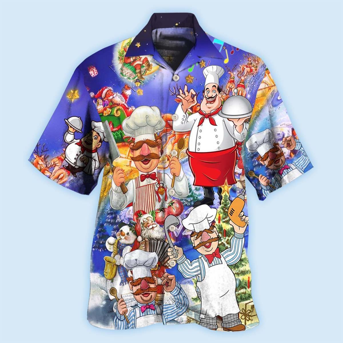 Chef Once You Put My Meat In Your Mouth You're Going To Want To Swallow Funny - Hawaiian Shirt - Owls Matrix LTD