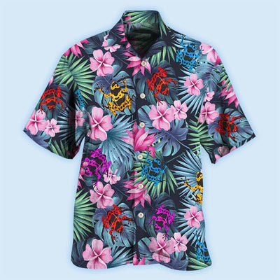 Frog Tropical Summer Vibes - Hawaiian Shirt - Owls Matrix LTD