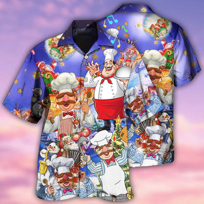 Chef Once You Put My Meat In Your Mouth You're Going To Want To Swallow Funny - Hawaiian Shirt - Owls Matrix LTD