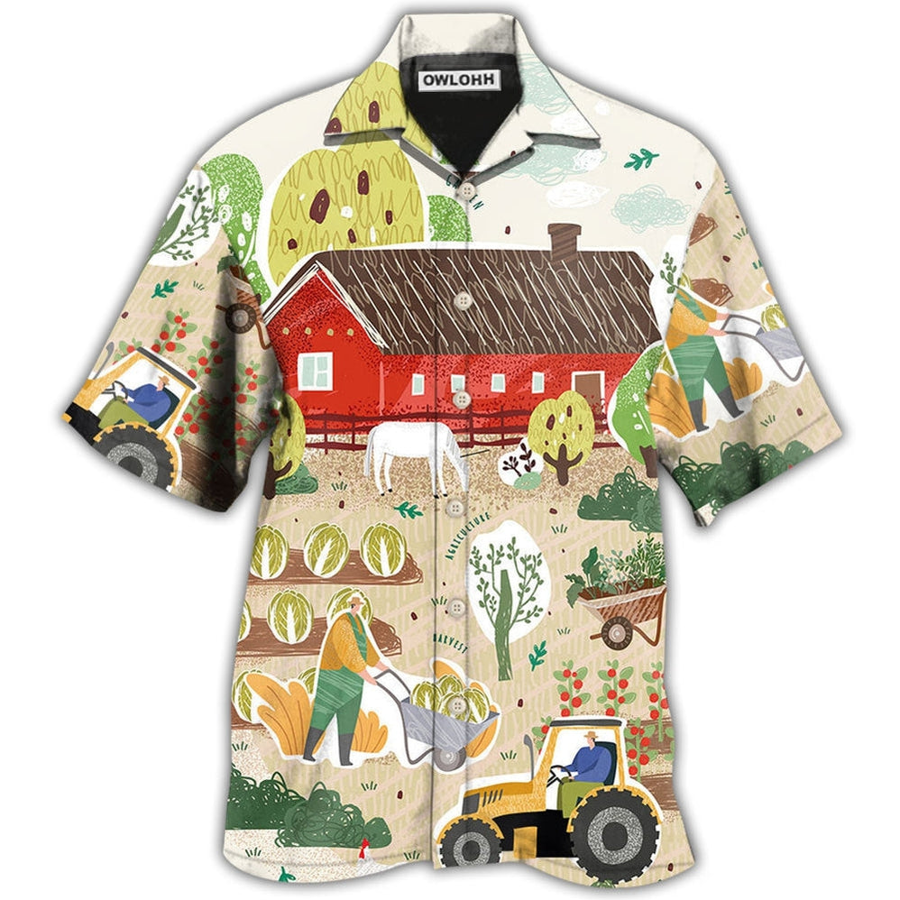 Hawaiian Shirt / Adults / S Gardening Art Style I Love It So Much - Hawaiian Shirt - Owls Matrix LTD