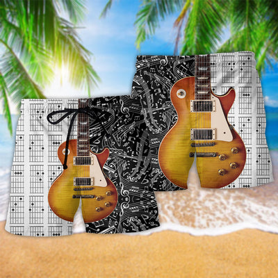 Guitar Les Paul Guitar Musician Classic - Beach Short - Owls Matrix LTD