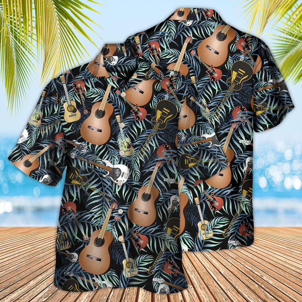 Guitar Love Life Style Cool - Hawaiian Shirt - Owls Matrix LTD