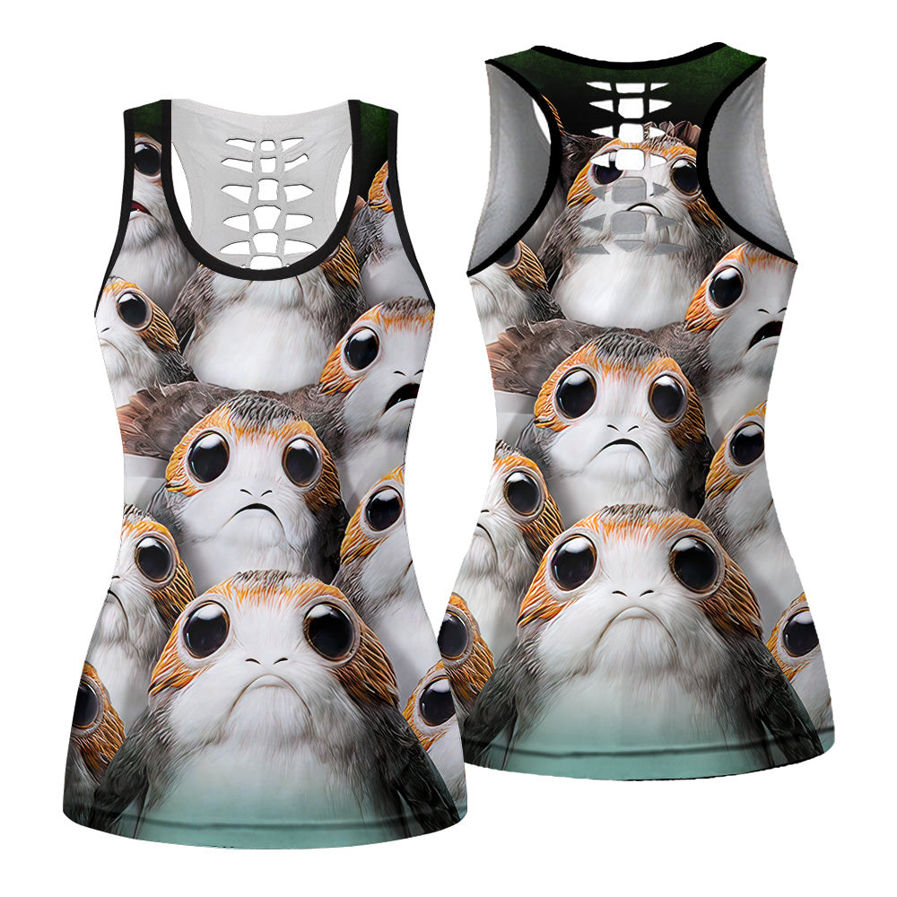 Star Wars The Last Jedi Many Porgs - Tank Top Hollow