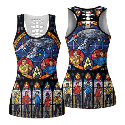Star Trek Stained Glass - Tank Top Hollow