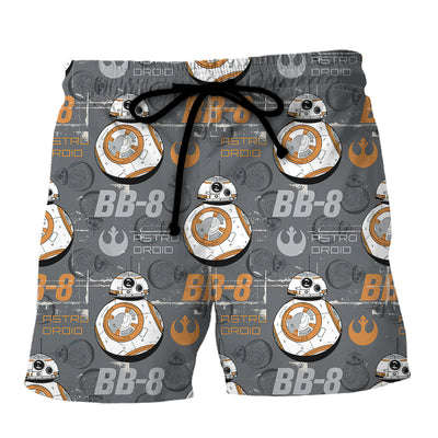 Star Wars By The Bolt VII BB8 - Beach Short