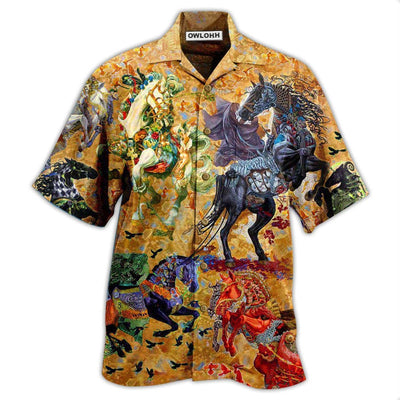 Hawaiian Shirt / Adults / S Horse The World Is A Better Place With Horses - Hawaiian Shirt - Owls Matrix LTD