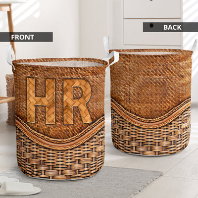 Human Resources Rattan Teaxture - Laundry Basket - Owls Matrix LTD