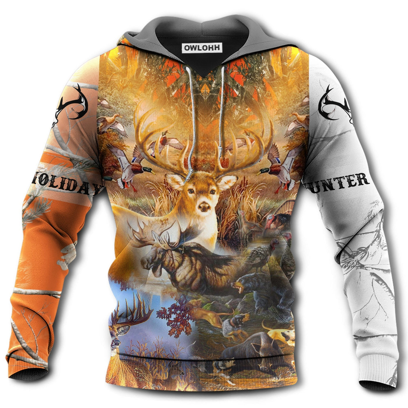 Unisex Hoodie / S Hunting Deer Is My Life - Hoodie - Owls Matrix LTD