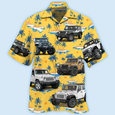 Jeep Stunning Tropical Style - Hawaiian Shirt - Owls Matrix LTD