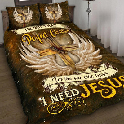 Jesus I Need Jesus - Quilt Set - Owls Matrix LTD