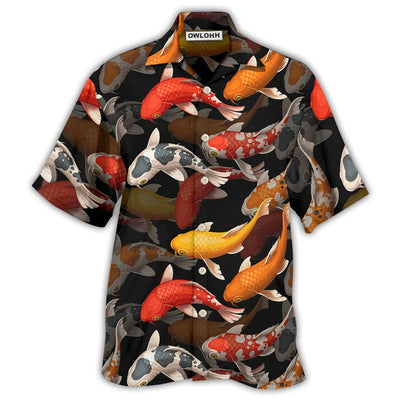 Hawaiian Shirt / Adults / S Koi Fish Basic Lovely - Hawaiian Shirt - Owls Matrix LTD