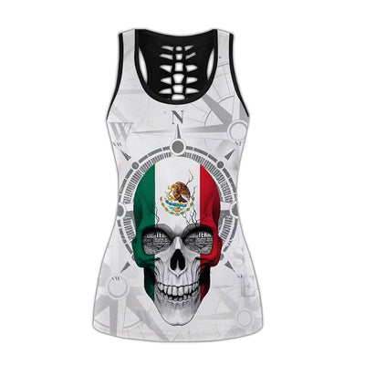 S Mexican A Child Of God Skull - Tank Top Hollow - Owls Matrix LTD