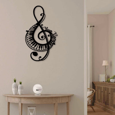 Piano Love Music Love Life Amazing Style - Led Light Metal - Owls Matrix LTD