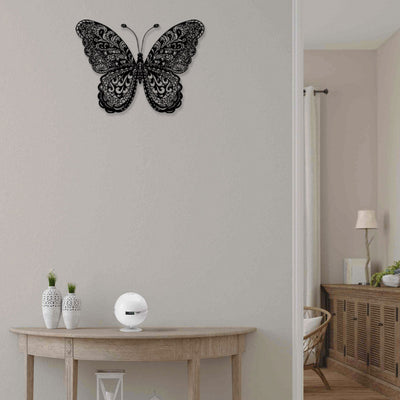 Mandala Butterfly Beautiful Style - Led Light Metal - Owls Matrix LTD