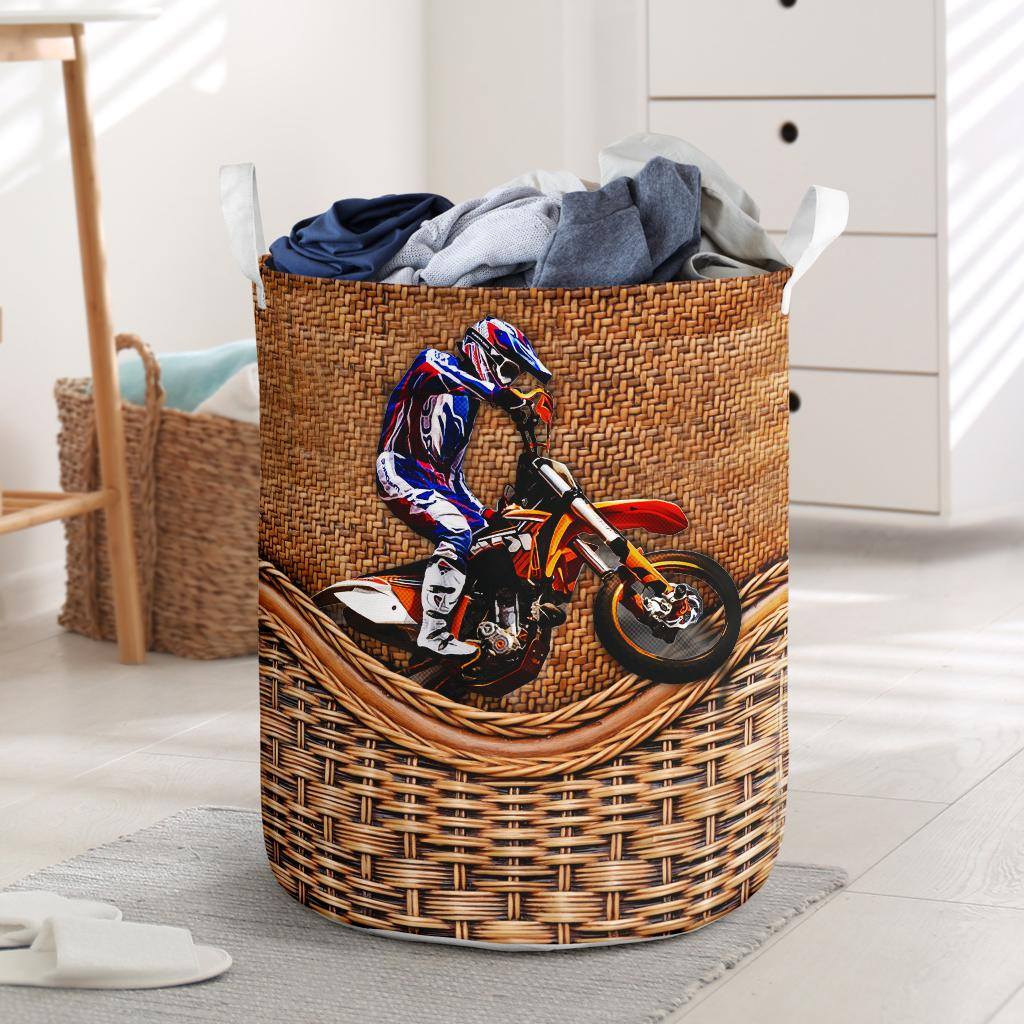 Motorcycle Basic Style – Laundry Basket - Owls Matrix LTD