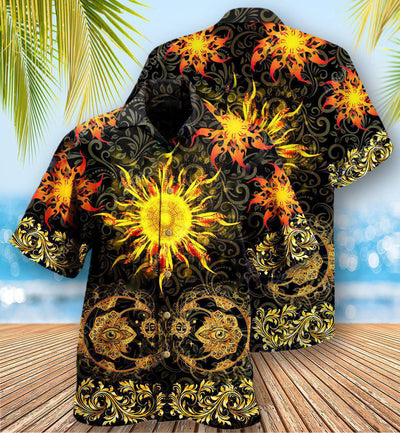 Mandala Nothing Is More Amazing Than The Sun - Hawaiian Shirt - Owls Matrix LTD
