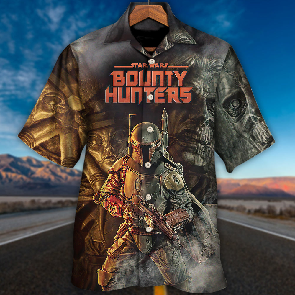 Star Wars Boba Fett Bounty Hunters - Hawaiian Shirt For Men, Women, Kids - Owl Ohh-Owl Ohh