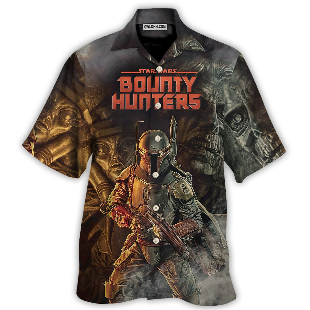 Star Wars Boba Fett Bounty Hunters - Hawaiian Shirt For Men, Women, Kids - Owl Ohh-Owl Ohh