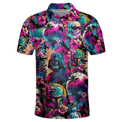 Special Star Wars Synthwave 02 - Polo Shirt