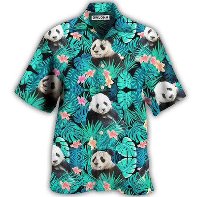 Hawaiian Shirt / Adults / S Panda Tropical Summer - Hawaiian Shirt - Owls Matrix LTD