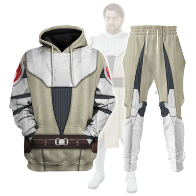 Star Wars General Kenobi Costume - Hoodie + Sweatpant