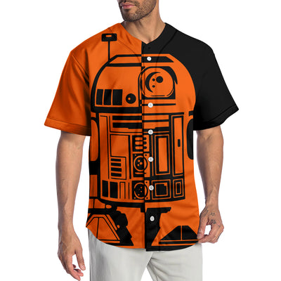Halloween Costumes Star Wars R2-D2 Two-Faced - Baseball Jersey