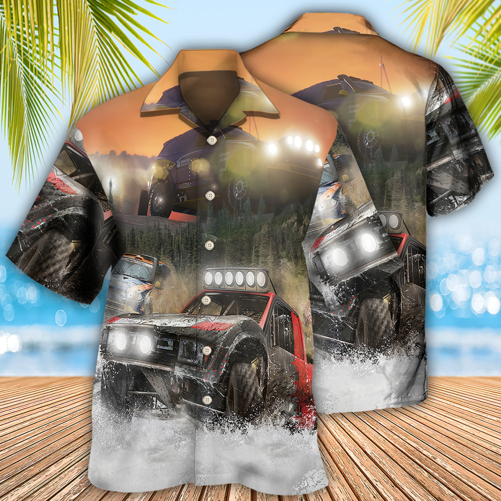 Car Racing Off Road Racing Is My Cool Life - Hawaiian Shirt - Owls Matrix LTD