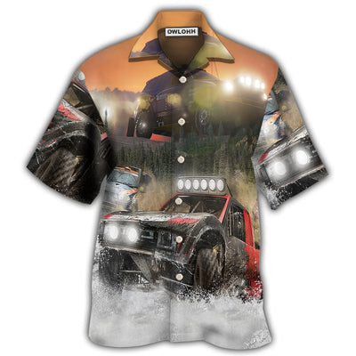 Hawaiian Shirt / Adults / S Car Racing Off Road Racing Is My Cool Life - Hawaiian Shirt - Owls Matrix LTD