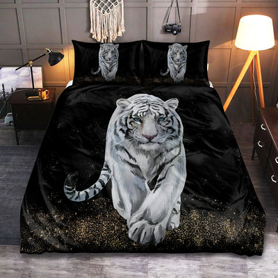 Tiger White Amazing Style - Bedding Cover - Owls Matrix LTD